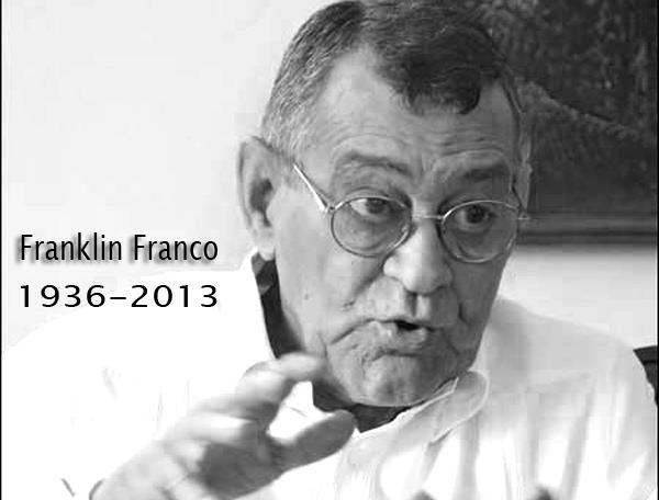 Muerte de Franklin Franco enluta el mundo académico y político nacional