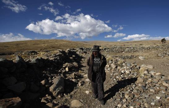 Aimara boliviano de 123 años consume quinua y bebe agua de nevado