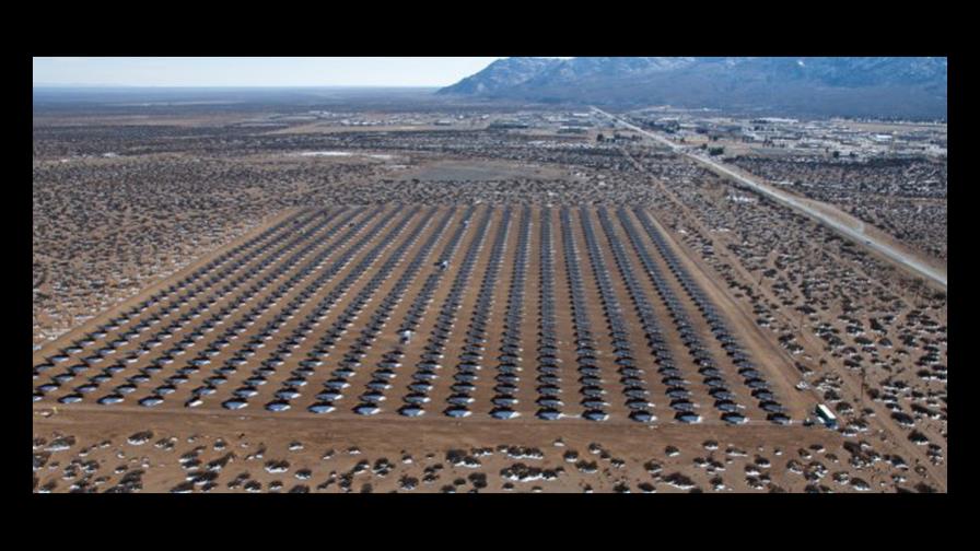 Nuevo México: Ejército inaugura paneles solares