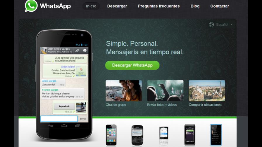 WhatsApp asegura que ya es más popular que Twitter WhatsApp asegura que ya es más popular que Twitter
