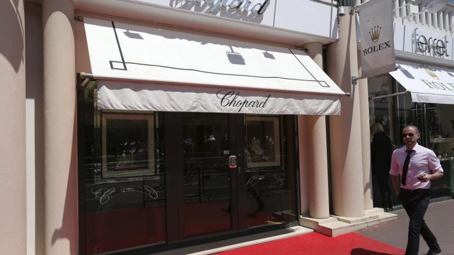 Robo en Cannes de joyas de Chopard por valor de un millón de dólares
