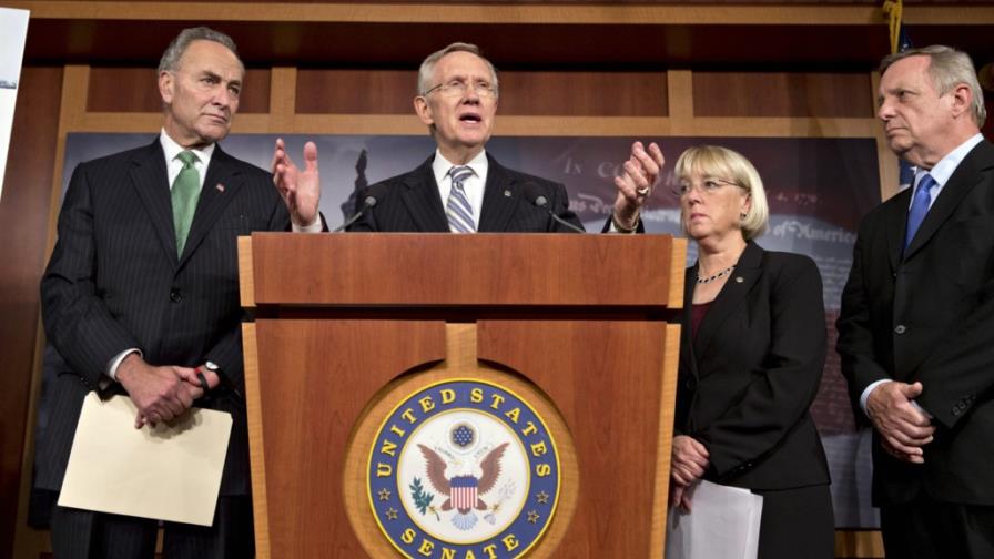 Los senadores de Estados Unidos logran elevar el techo de la deuda