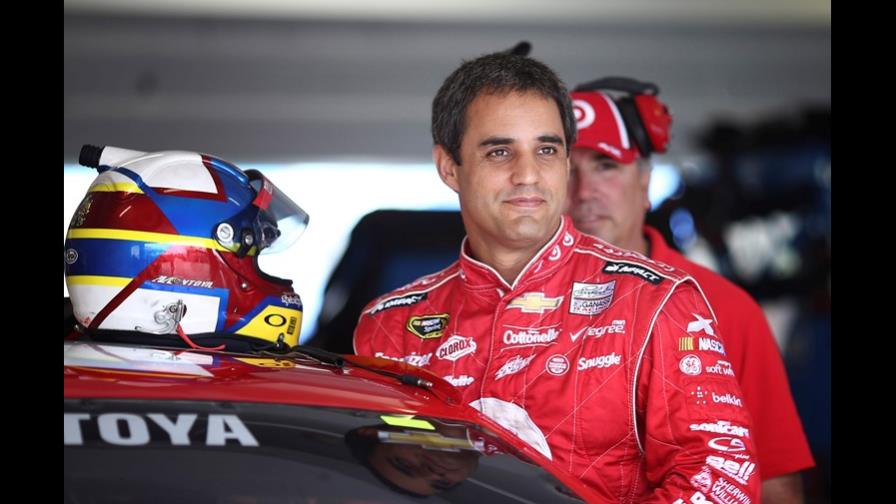 Juan Pablo Montoya se prepara para carrera final de NASCAR
