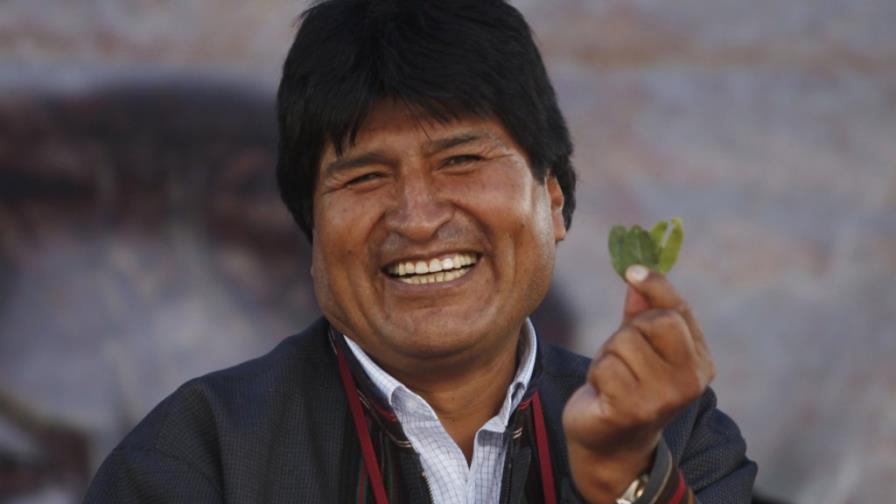 Morales quiere exportar coca a países del ALBA