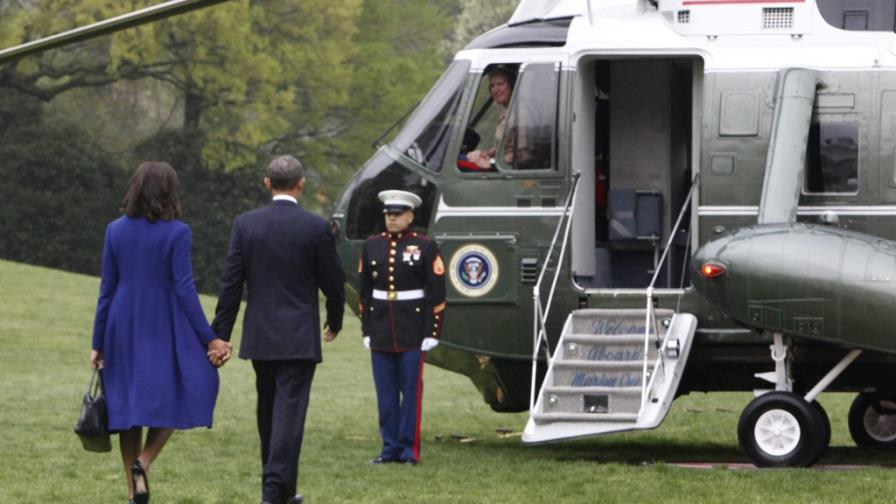 Barack y Michelle Obama visitan a los heridos del atentado de Boston
