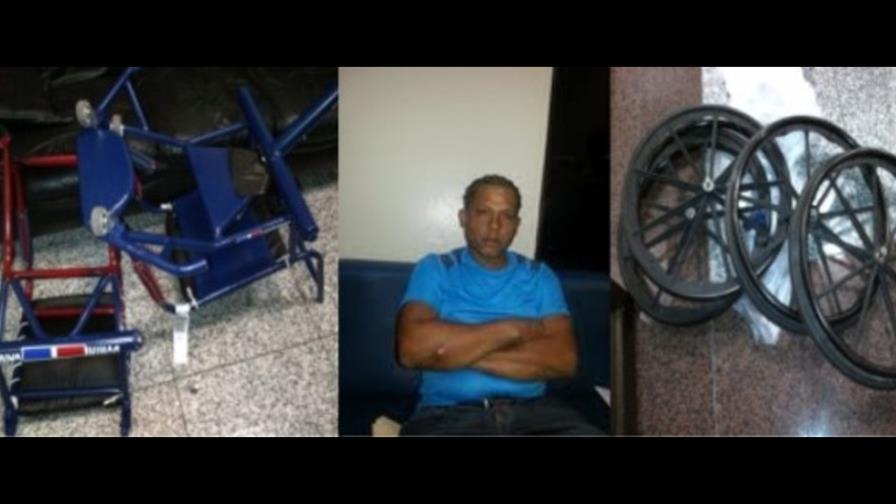 Apresan minusválido que llevaría cocaína a Puerto Rico en interior de dos sillas de ruedas