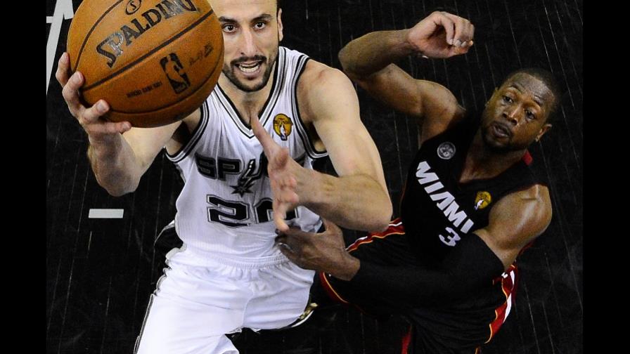 Manu Ginóbili está como en los viejos tiempos