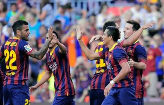 Barcelona golea 7-0 al Levante; Martino: El debut superó todas mis expectativas