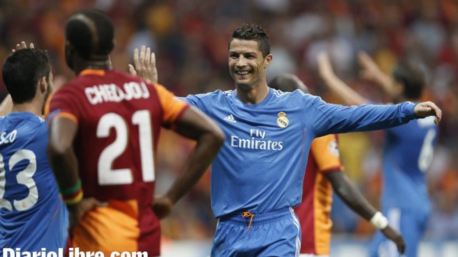 Real Madrid aplastó 6 por 1 al Galatasaray