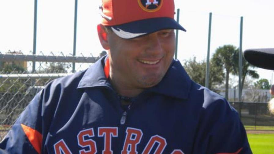Clemens se reunió con lanzadores Astros