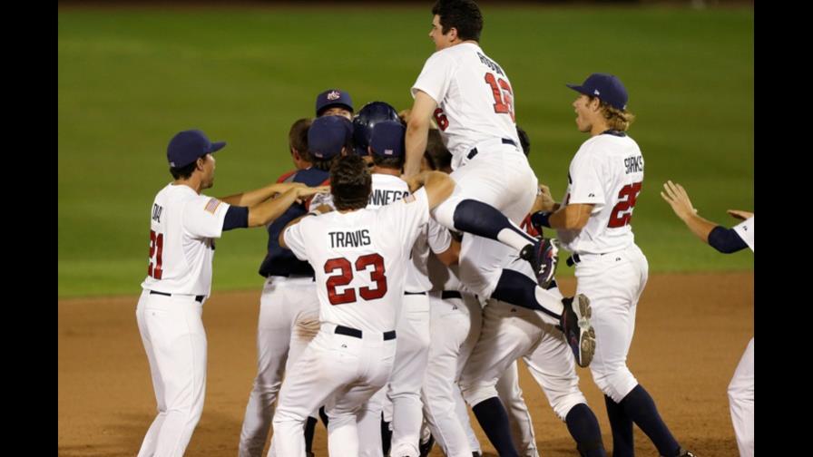 USA derrota a Cuba en partido béisbol de exhibición