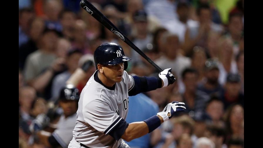 Alex Rodríguez jonronea en victoria de los Yankees frente a Boston