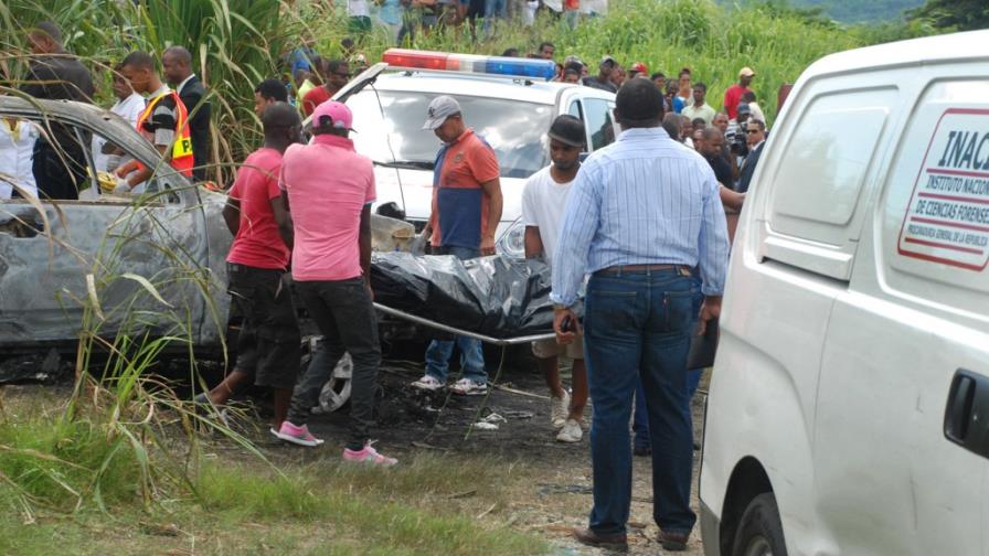 La Policía Nacional cree que el triple crimen en Yaguate fue por un ajuste de cuentas