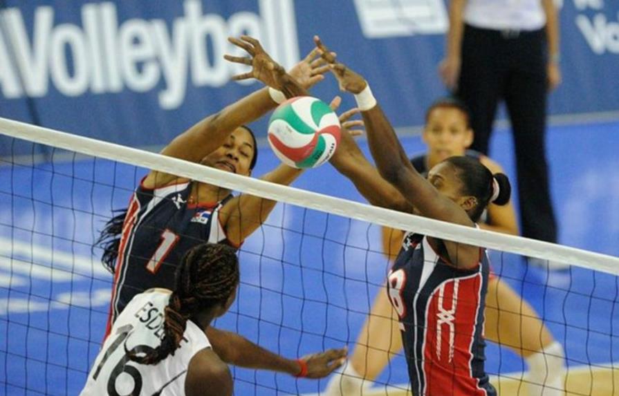 El Voleibol de la República Dominicana le pasa el rolo 3-0 a Trinidad y Tobago
