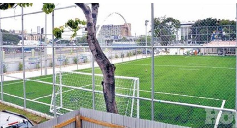 Cancha Odebrecht, a fútbol del Distrito Nacional