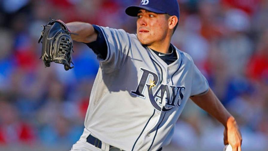 Matt Moore logró su octavo triunfo y es líder de Grandes Ligas