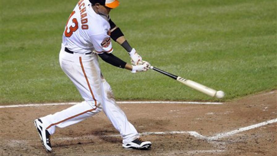 Manny Machado, líder de hits, dobles y juegos hits múltiples