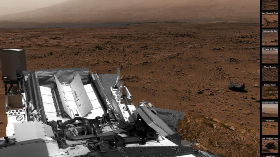Curiosity captura panorámica de un billón de pixeles Curiosity captura panorámica de un billón de pixeles