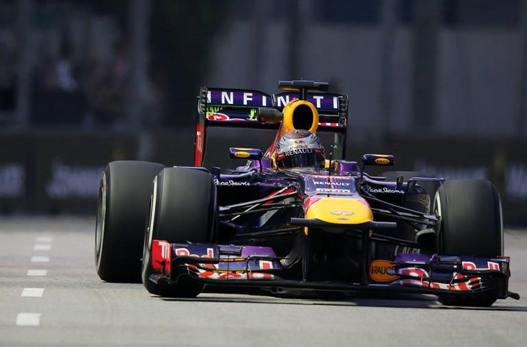 Sebastian Vettel es el más rápido en prácticas en Singapur