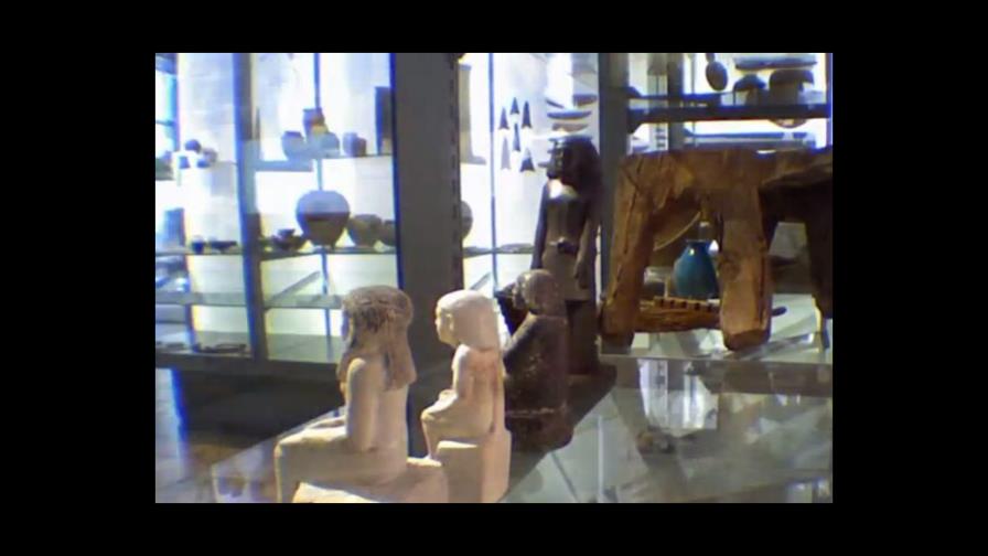 Resuelto el misterio de la estatua egipcia que giraba sola