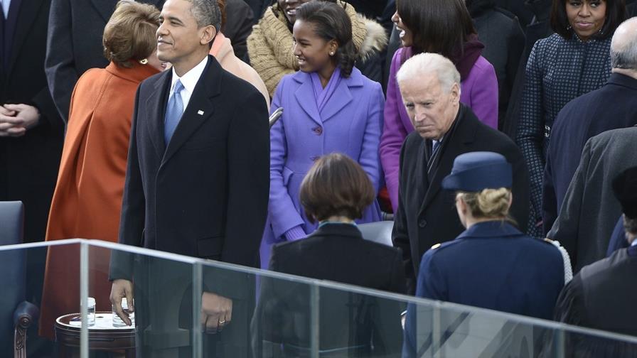 Obama jura públicamente el cargo para segundo mandato como presidente de EEUU