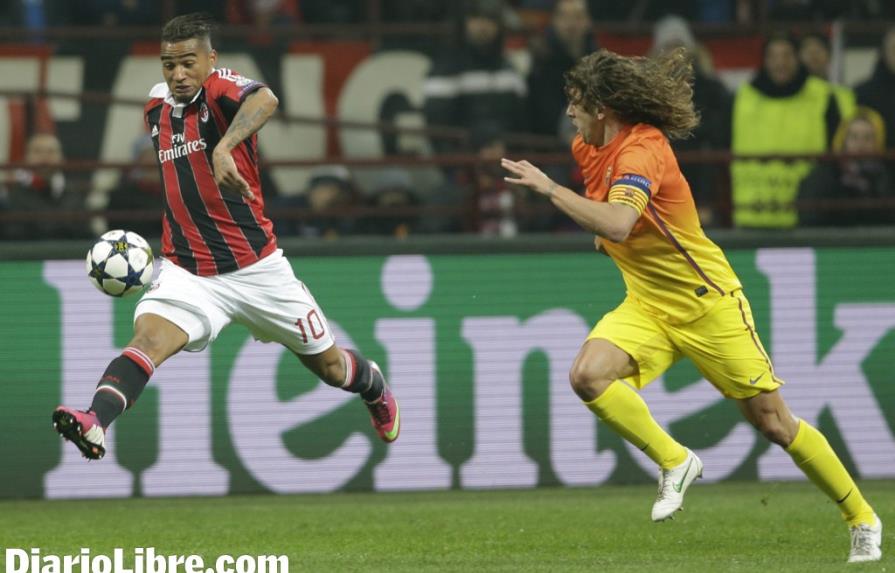 Con pragmático ataque, el Milan derrota 2-0 al Barsa