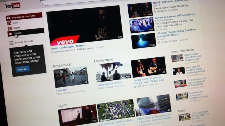 YouTube alcanza mil millones de visitas al mes YouTube alcanza mil millones de visitas al mes