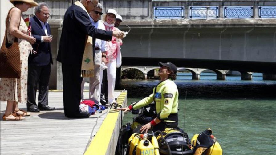 Aventurero rumbo a Florida con su moto náutica se acerca a Dominicana