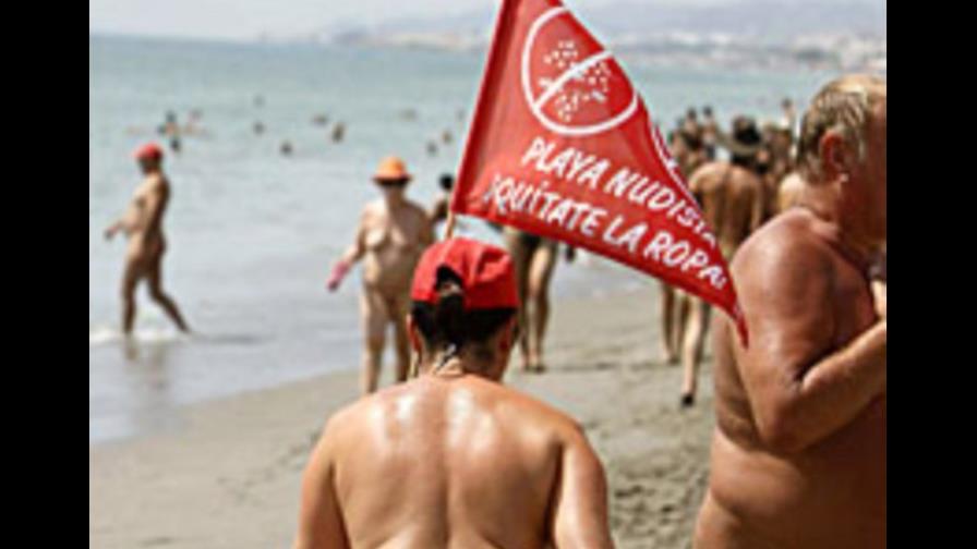 Playa española logra Guinness por El despelote más grande del mundo Playa española logra Guinness por El despelote más grande del mundo