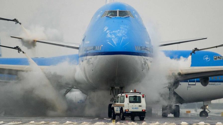 Descongelando el avión