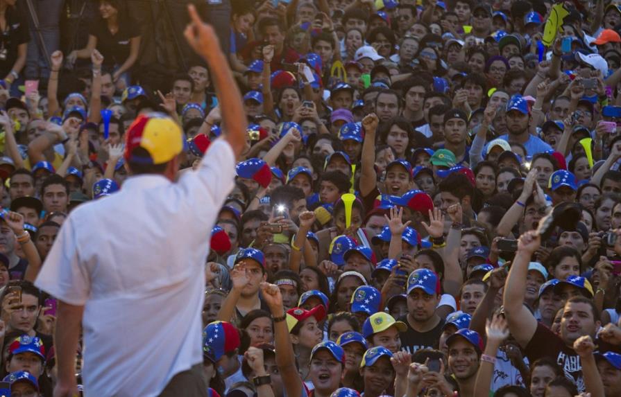 Capriles: Maduro representa el hundimiento de Venezuela