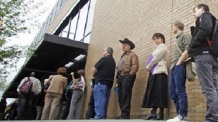 El índice de desempleo en EEUU bajó al 7,2 % en septiembre El índice de desempleo en EEUU bajó al 7,2 % en septiembre