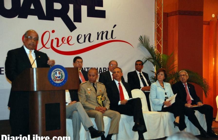Anuncian actos de Bicentenario Duarte