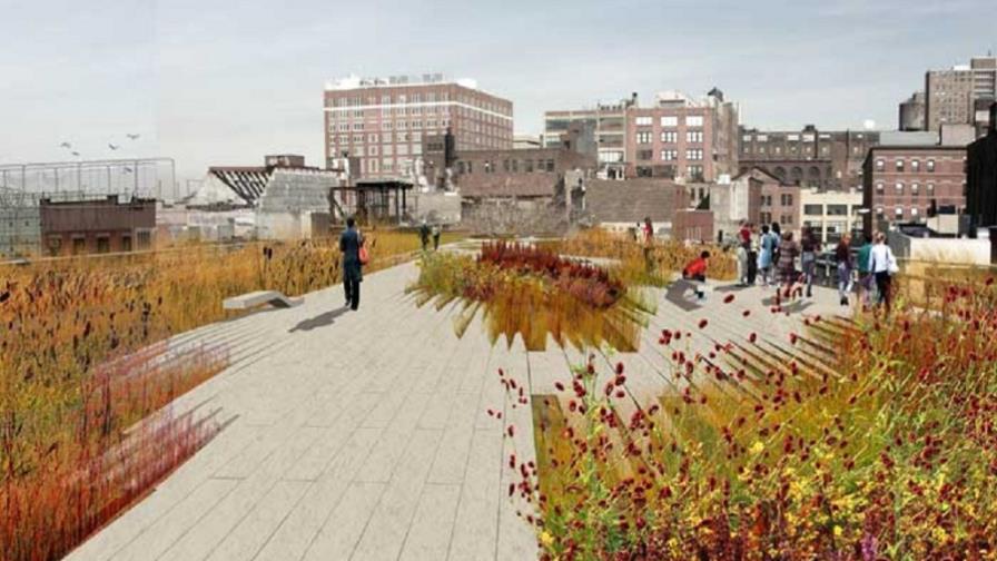 Un jardín en el cielo para el barrio neoyorquino de Queens