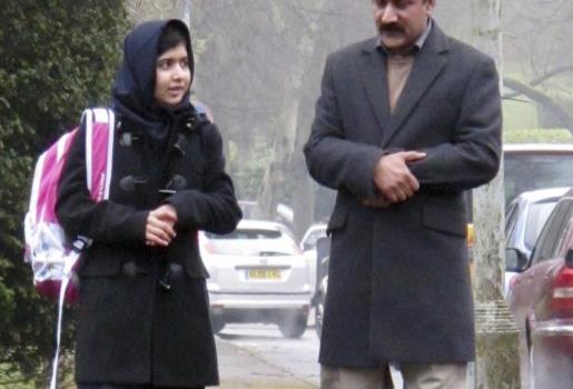 La paquistaní Malala Ysufzai vuelve a la escuela, esta vez en el Reino Unido