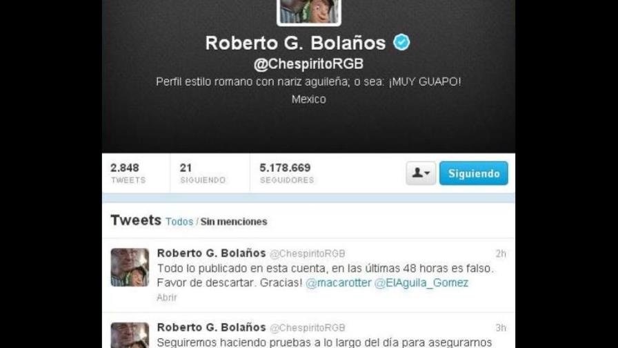 Hackean la cuenta de Twitter del comediante Chespirito