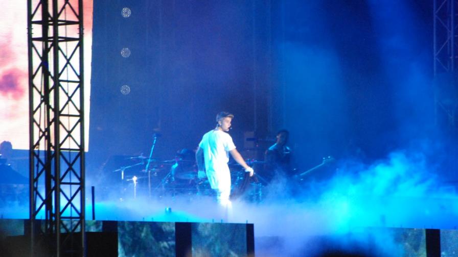 Justin Bieber seduce en su debut en República Dominicana