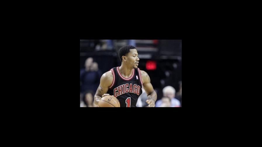 Nueva lesión en la rodilla de Derrick Rose preocupa a Bulls de Chicago