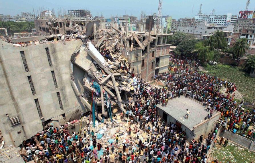 Se derrumba edificio en Bangladesh; 87 muertos