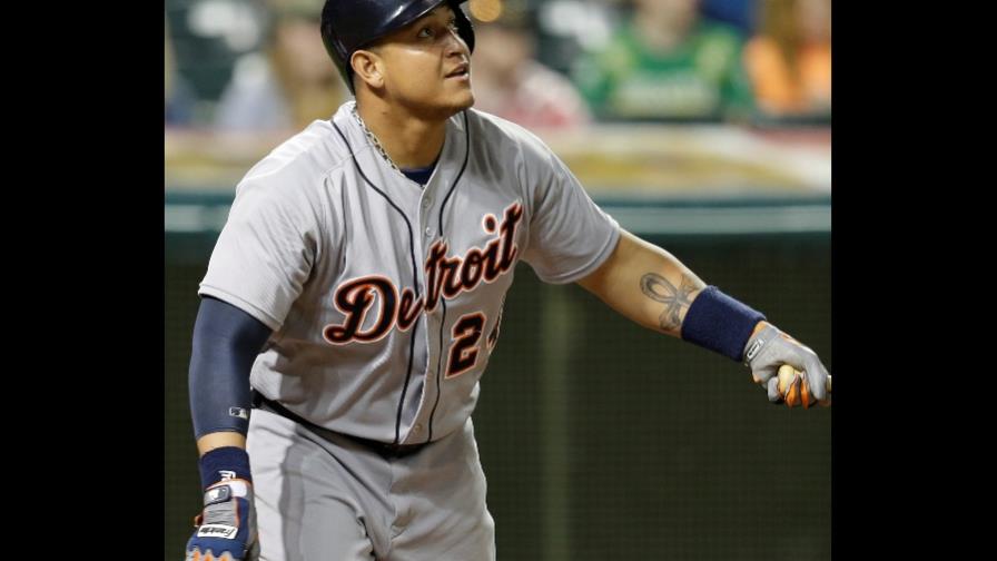 Miguel Cabrera lidera bateo Grandes Ligas