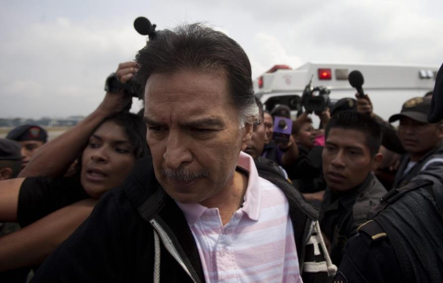 Expresidente guatemalteco Alfonso Portillo es extraditado a Estados Unidos
