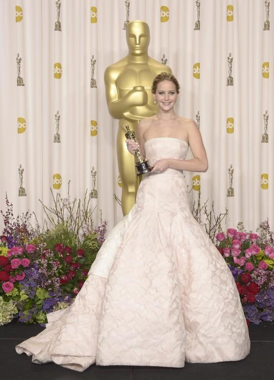 Jennifer Lawrence, Óscar a la mejor actriz por Silver Linings Playbook