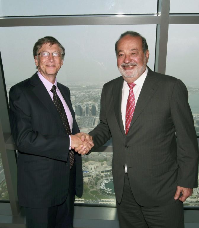 Bill Gates y Carlos Slim unen fortunas para erradicar la polio en 6 años