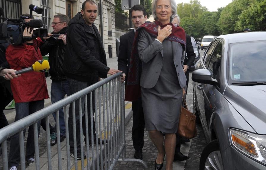 Lagarde evita su imputación por malversación cuando era ministra en Francia