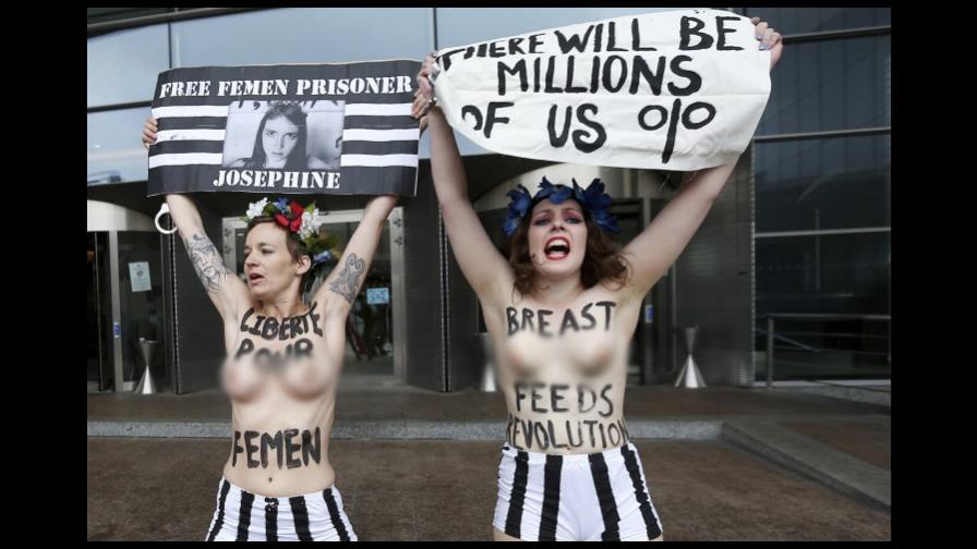 La organización feminista Femen denuncia el cierre de su portal en Facebook