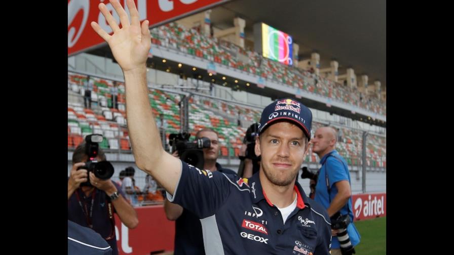 Sebastian Vettel podría ganar el campeonato de F1 en la India