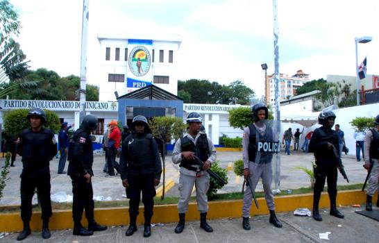 La Policía mantendrá el control de la Casa Nacional del PRD
