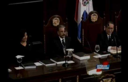Siga online el discurso de Danilo Medina