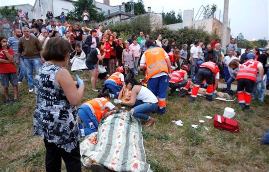 Preocupa el estado de 31 heridos en el accidente de tren de España