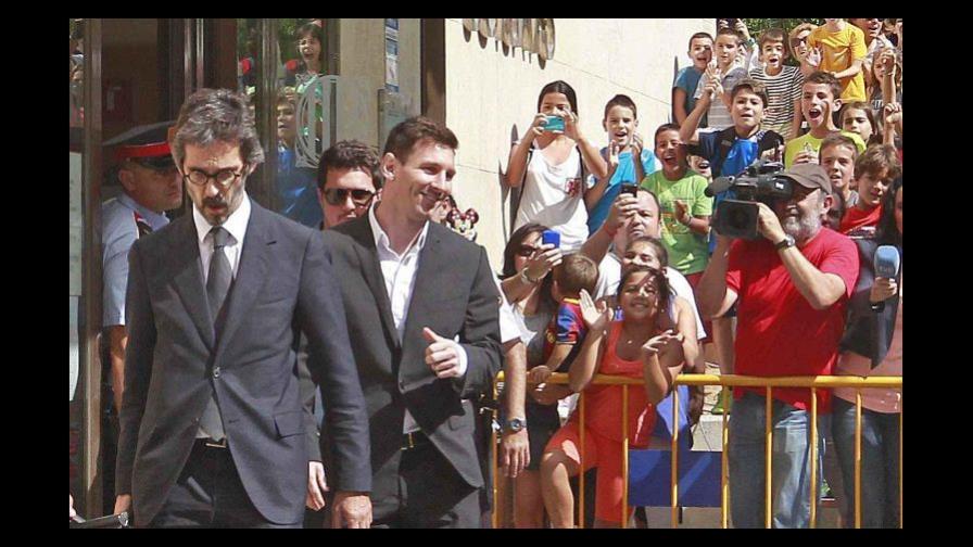 Lionel Messi ofrece colaboraración a la justicia por presunto fraude fiscal